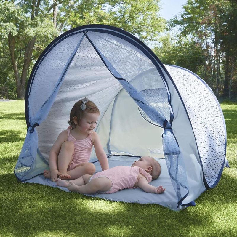 Rent our spacious anti-UV tent! 